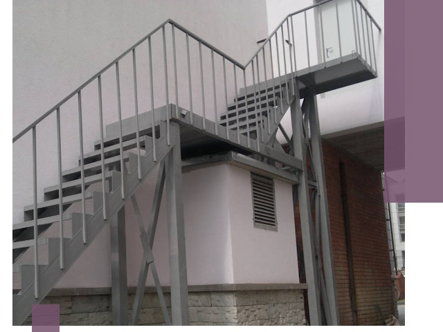 Монтаж пожарных лестниц под ключ в Тулуне с гарантией качества