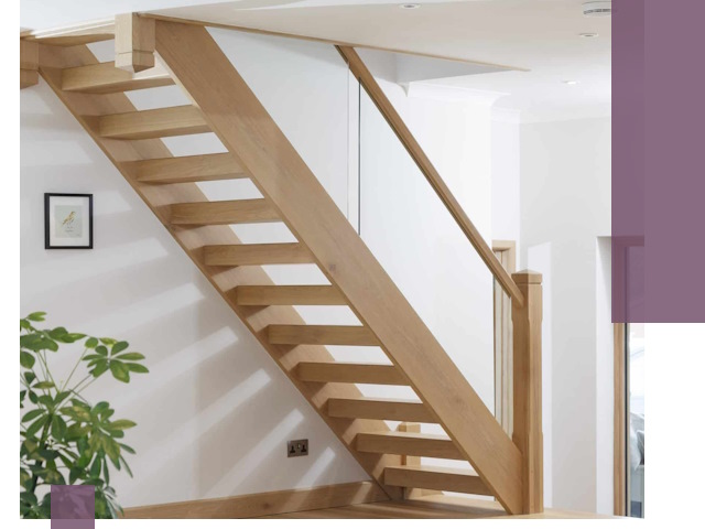 Изготовление деревянных лестниц под ключ в Тулуне для дома