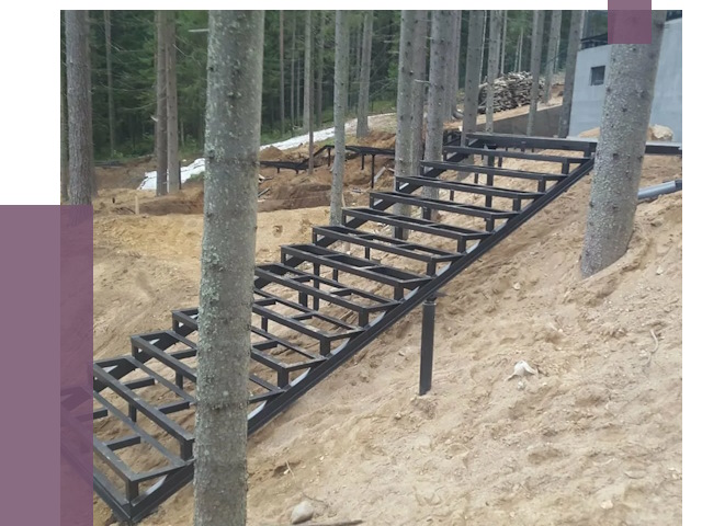 Монтаж металлических лестниц в Тулуне от 14297 руб. 