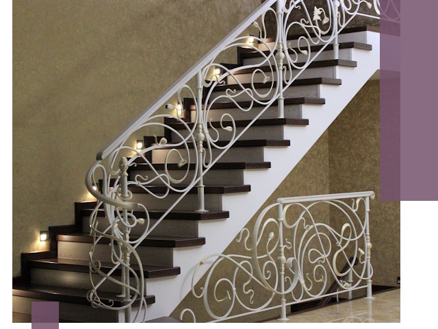 Кованые лестницы под ключ в Тулуне — изготовление и монтаж
