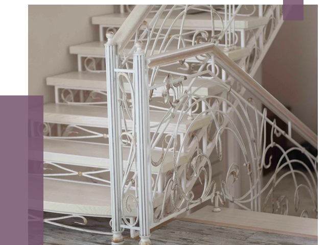Изготовление кованых лестниц на заказ в Тулуне от 91715 руб. | ПРОЛЁТ-Тлн