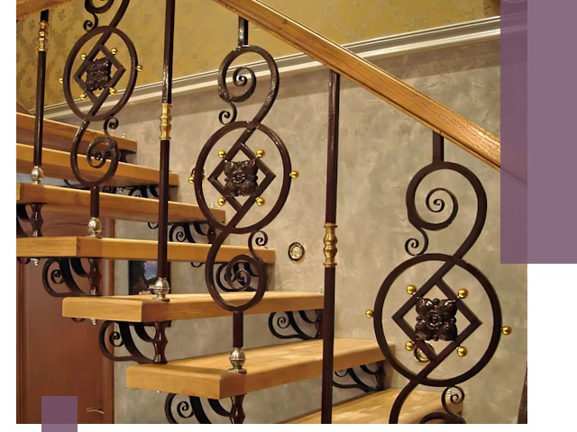 Изготовление кованых лестниц под ключ в Тулуне