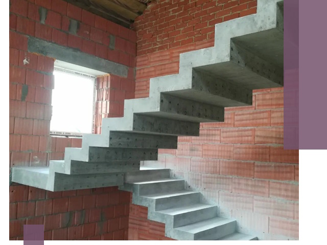 Бетонные лестницы под ключ в Тулуне: монтаж, демонтаж, ремонт