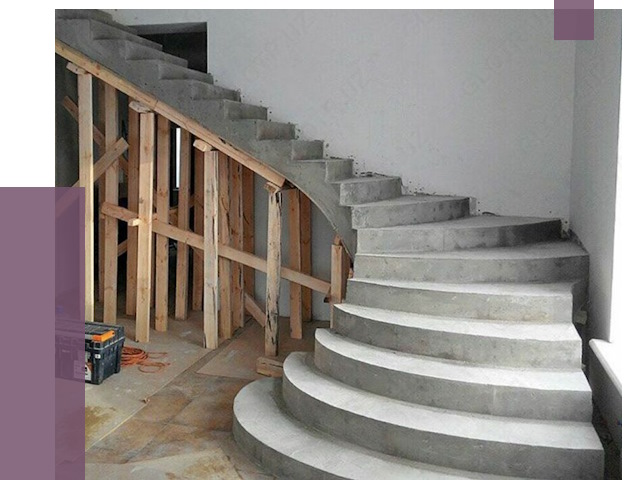 Изготовление бетонных лестниц под ключ в Тулуне от 21041 руб. | ПРОЛЁТ-Тлн