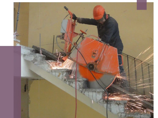 Демонтаж бетонных лестниц в Тулуне от 4856 руб. за м2 | ПРОЛЁТ-Тлн