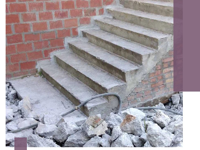 Демонтаж бетонных лестниц в Тулуне: быстро и безопасно