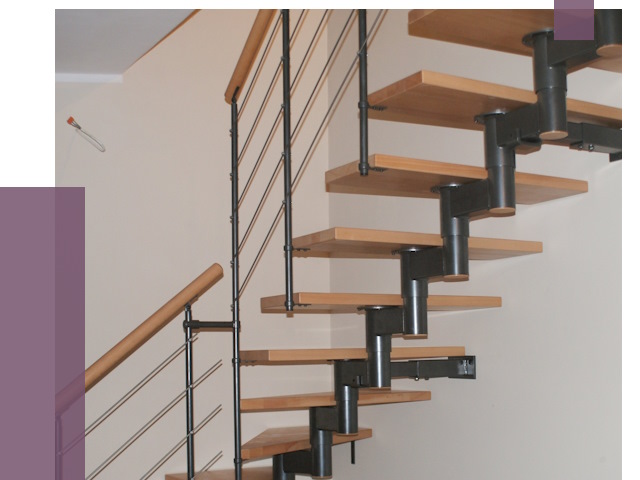 Изготовление модульных лестниц в Тулуне от 12139 руб. 