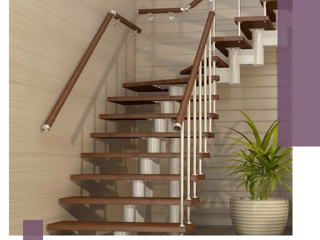 Изготовление модульных лестниц под ключ в Тулуне