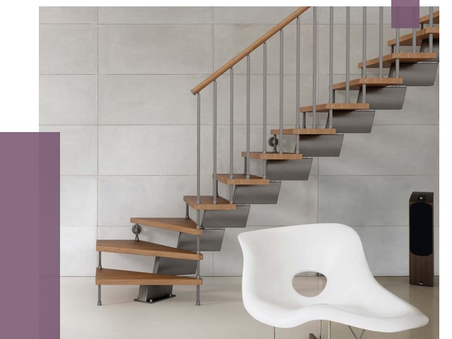 Монтаж модульных лестниц в Тулуне от 6690 руб. 