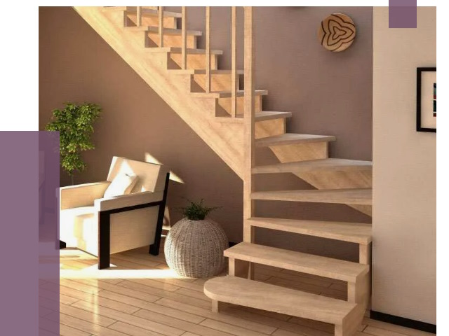 Изготовление Г-образных лестниц в Тулуне от 19962 руб. 