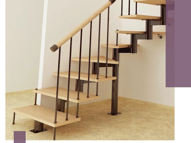 Монтаж лестниц на больцах в Тулуне — быстро и надежно