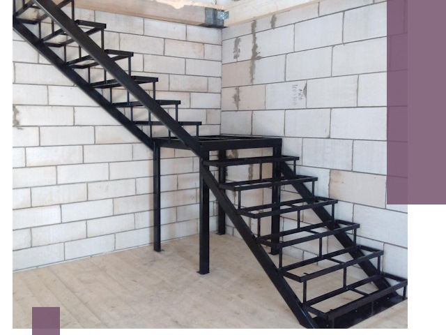 Лестницы на металлокаркасе под ключ в Тулуне — изготовление и монтаж