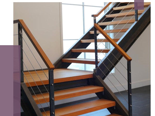 Изготовление лестниц на металлокаркасе в Тулуне от 19962 руб. | ПРОЛЁТ-Тлн
