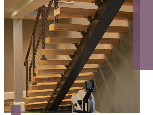 Лестницы на монокосоурах под ключ в Тулуне - изготовление и монтаж