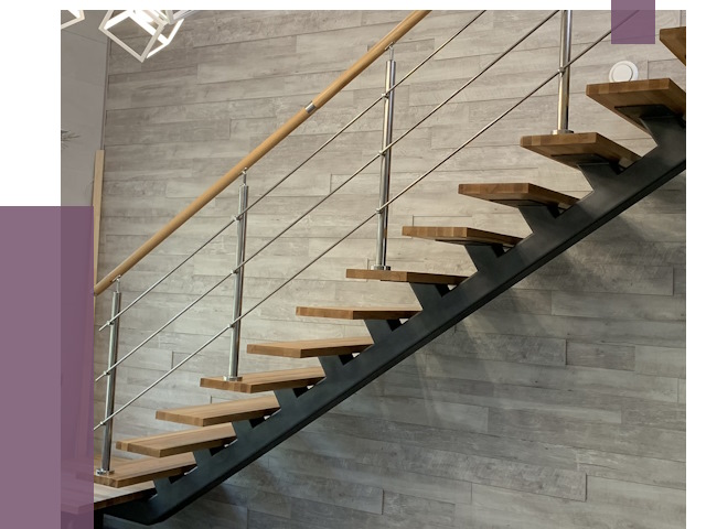 Изготовление лестниц на монокосоуре в Тулуне от 80386 руб. 