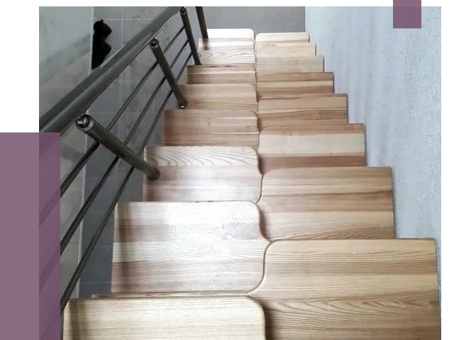 Лестницы гусиный шаг в Тулуне от 13757 руб. под ключ | ПРОЛЁТ-Тлн