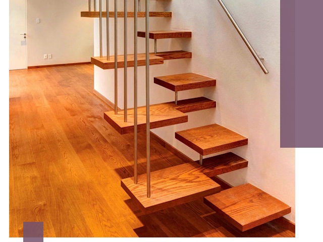 Лестницы «гусиный шаг» на заказ в Тулуне для узких пространств