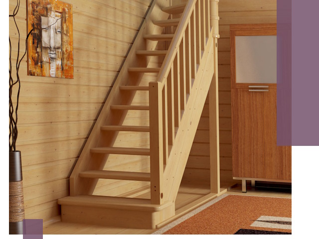 Лестницы эконом класса под ключ в Тулуне — недорого и быстро