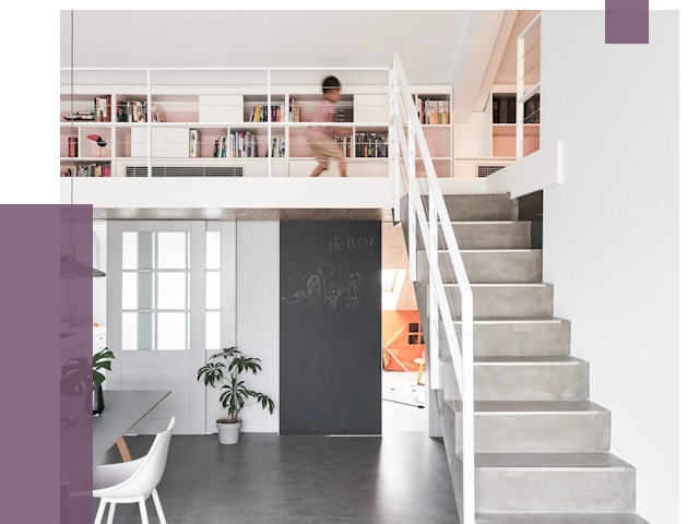 Лестницы для двухуровневой квартиры в Тулуне от 186128 руб. | ПРОЛЁТ-Тлн