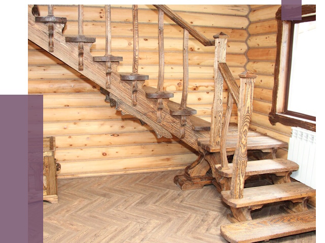 Лестницы в баню в Тулуне от 20177 руб. — изготовление | ПРОЛЁТ-Тлн