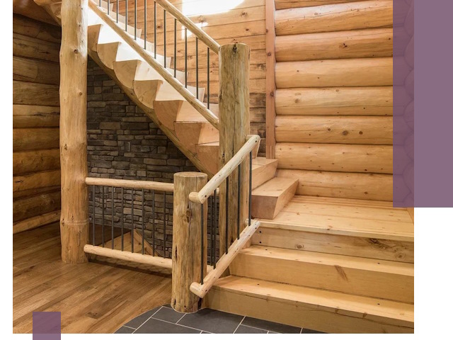 Лестницы в баню под заказ и профессиональный монтаж в Тулуне