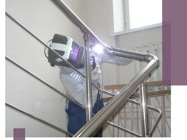 Монтаж перил и ограждений качественно в Тулуне