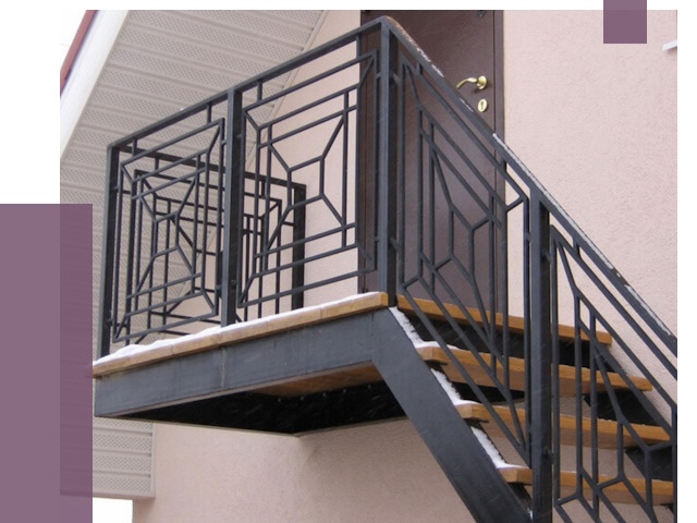 Металлические перила в Тулуне от 4532 руб.  | ПРОЛЁТ-Тлн