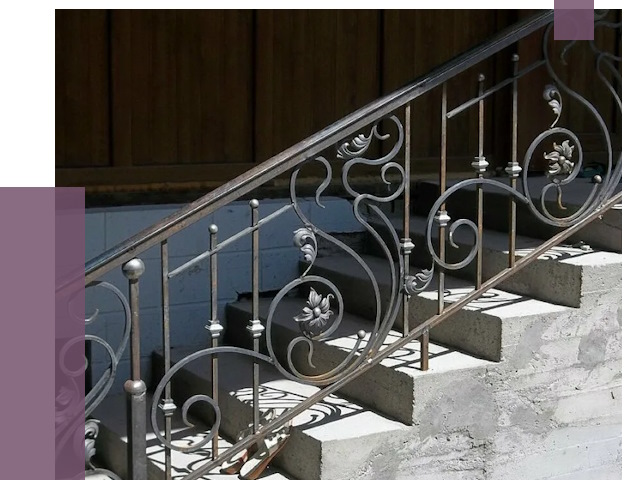Кованые перила в Тулуне от 9172 руб. под ключ — качество от ПРОЛЁТ-Тлн