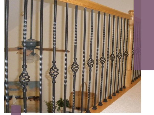 Изготовление и монтаж кованных перил в Тулуне под ключ
