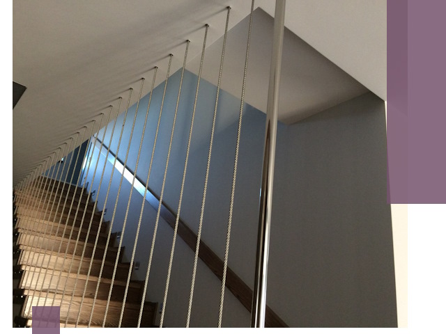 Тросовые перила под ключ в Тулуне — производство и монтаж