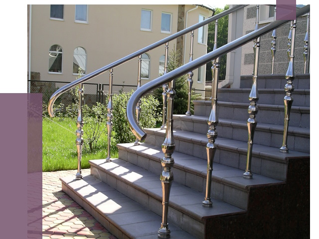 Перила для крыльца в Тулуне от 11330 руб. — монтаж ПРОЛЁТ-Тлн