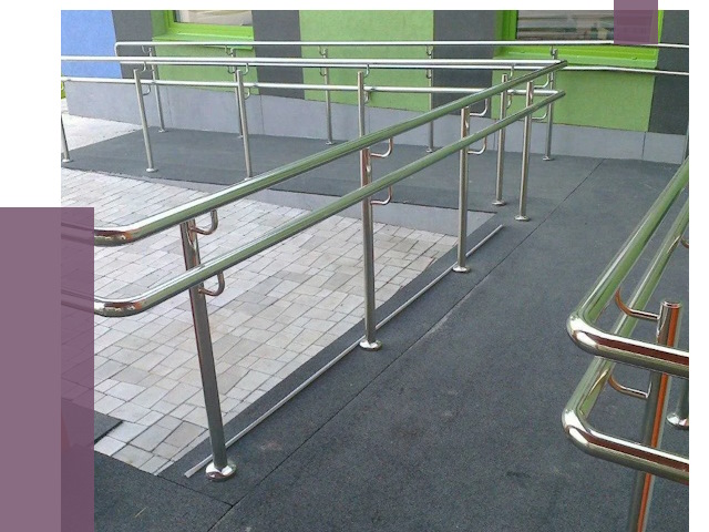 Ограждения пандусов в Тулуне от 4586 руб. монтаж | ПРОЛЁТ-Тлн