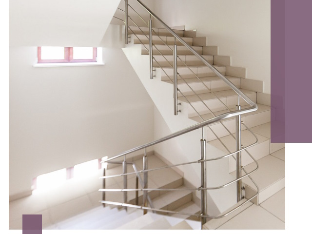 Установка и замена перил в подъезде в Тулуне