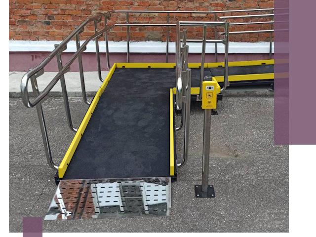 Изготовление наклонных пандусов для инвалидов в Тулуне