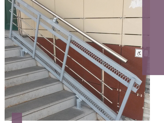 Изготовление откидных пандусов под ключ в Тулуне