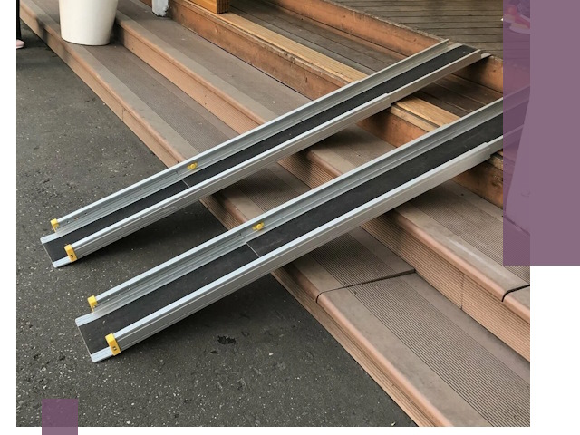 Телескопические пандусы под ключ в Тулуне — изготовление и монтаж