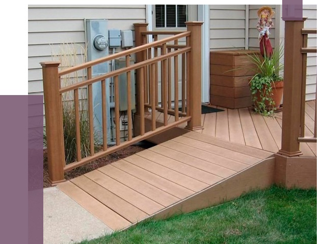 Пандус на крыльцо в Тулуне под ключ от 8200 руб. 