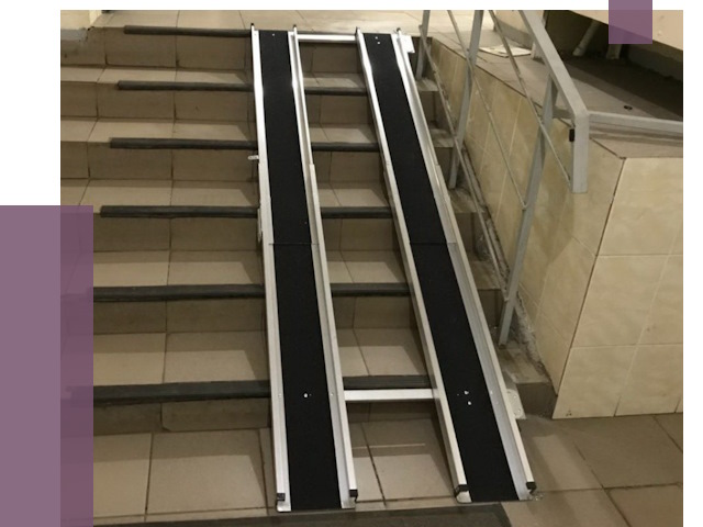 Установка пандуса в подъезд в Тулуне от 8416 руб. под ключ | ПРОЛЁТ-Тлн