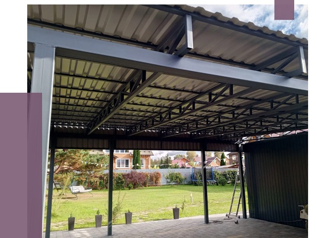 Монтаж навесов в Тулуне от 7769 руб. — установка навеса | ПРОЛЁТ-Тлн