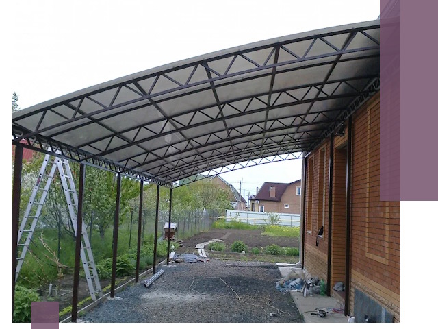 Профессиональный монтаж навесов под ключ в Тулуне