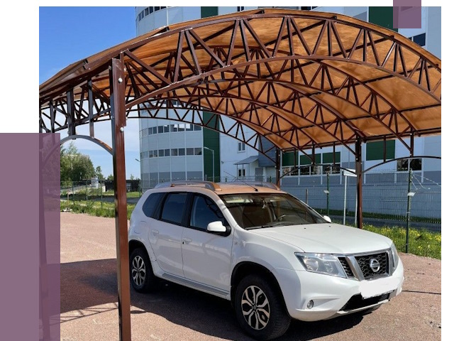 Недорогие навесы в Тулуне от 45318 руб.  | ПРОЛЁТ-Тлн