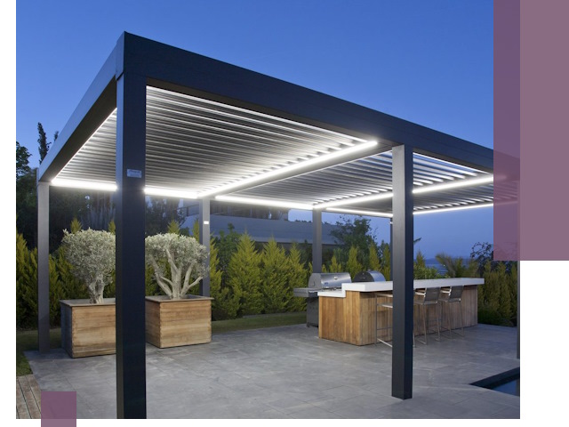 Навесы отдельно стоящие под ключ в Тулуне из металла и поликарбоната