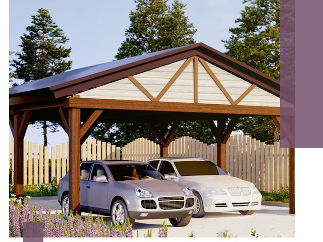 Навесы для автомобиля в Тулуне — изготовление и монтаж