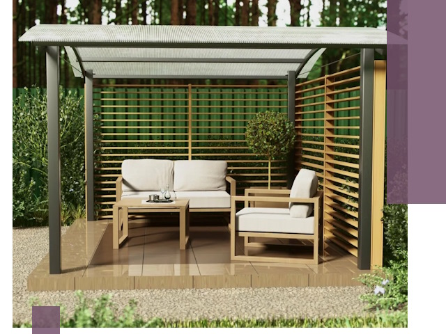 Навесы для дачи в Тулуне: изготовление, монтаж и демонтаж