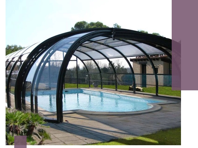 Навесы для бассейна в Тулуне: изготовление и монтаж под ключ