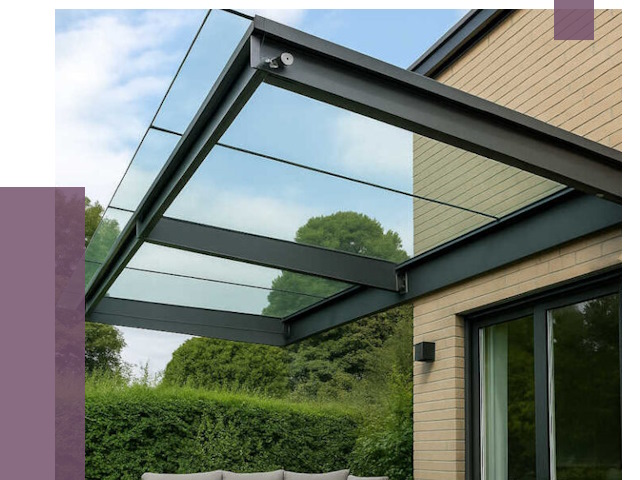 Стеклянные навесы и козырьки в Тулуне от 12948 руб.