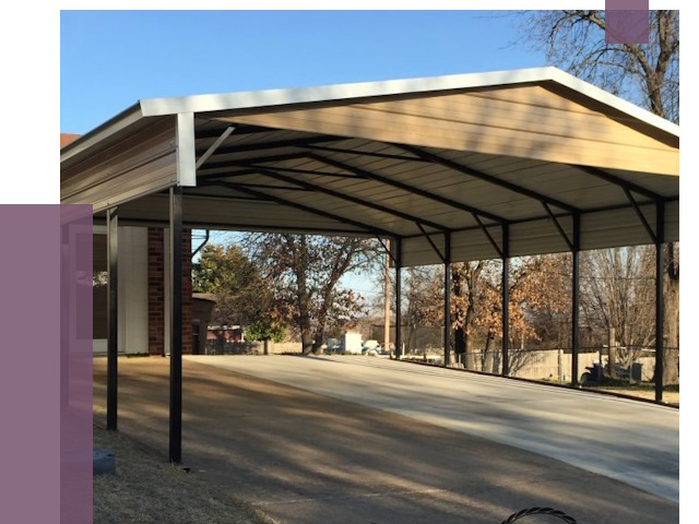 Двускатные навесы в Тулуне от 8470 руб.  | ПРОЛЁТ-Тлн