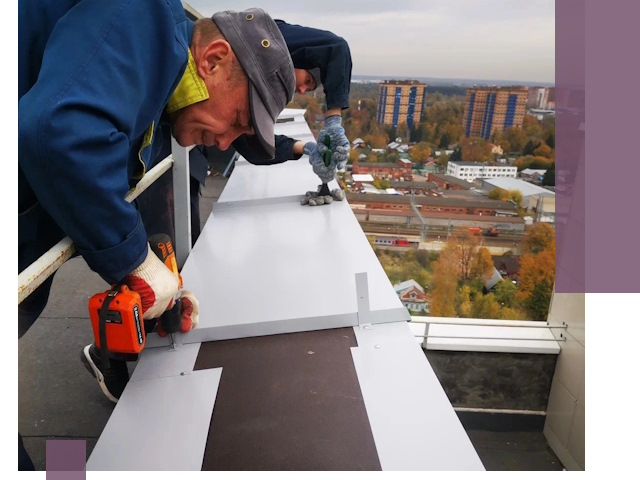 Монтаж парапетов в Тулуне — установка прочных металлических ограждений