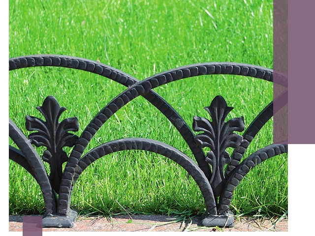 Декоративные металлические бордюры под ключ в Тулуне