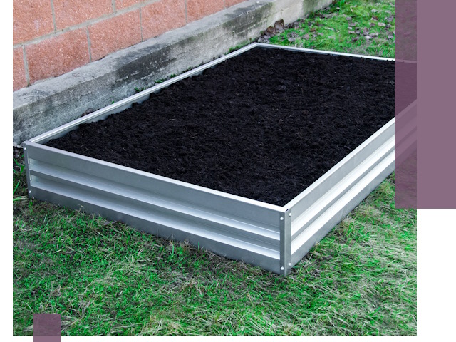 Металлические бордюры для грядок в Тулуне: прочность и аккуратность